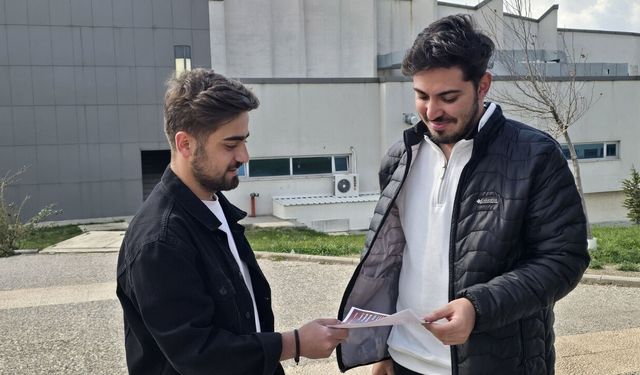 Kahramanmaraş’ta üniversite kampüsünde dikkat çeken tanıtım