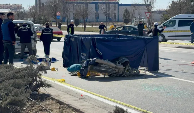 Konya’da kurye kazası 32 yaşındaki Samet Cingöz hayatını kaybetti