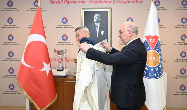 KSÜ’de Rektörlük Değişimi: Okumuş Görevi Devraldı