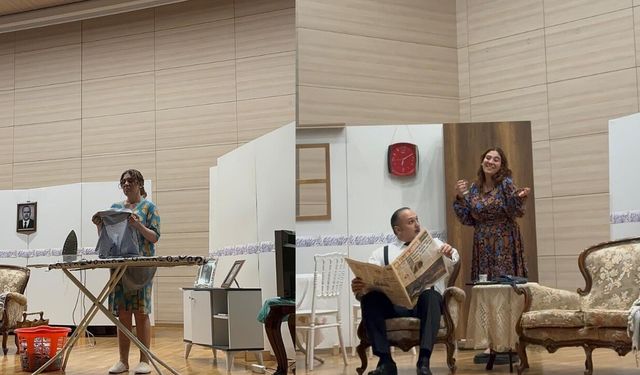 KSÜ’de “Saklı Çamaşırlar” tiyatro oyunu sahnelendi