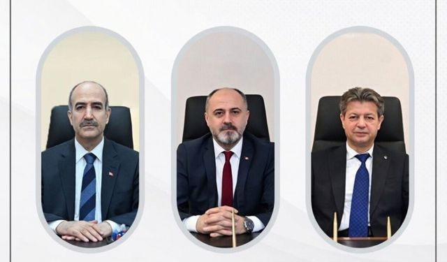 KSÜ'de üst düzey atama! Üç yeni Rektör Yardımcısı göreve başladı