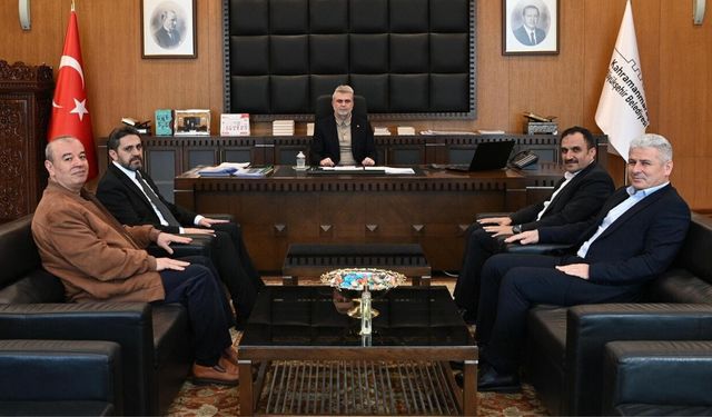 Mehmet Çetin'den Fırat Görgel'e ziyaret!