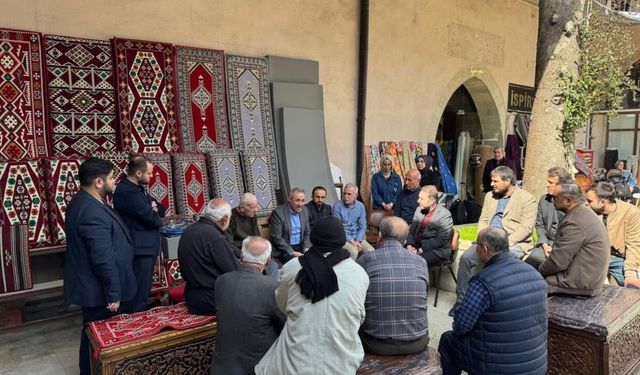 Milletvekili Karatutlu esnafın taleplerini tek tek not aldı