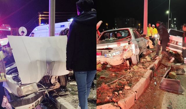 Yola düşen malzemeyi alırken araç çarptı! Kahramanmaraş'ta 5 kişi hastanelik oldu