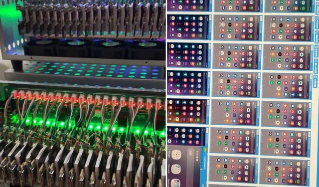 18 yaşındaki bir lise öğrencisi, yüzlerce telefonla sahte etkileşim ağı kurmuş