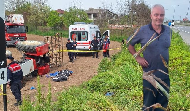 3 çocuk babası çiftçi tarlasında can verdi!