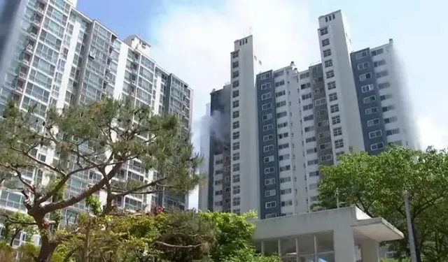 Apartman yangını: 2 ölü, 6 yaralı