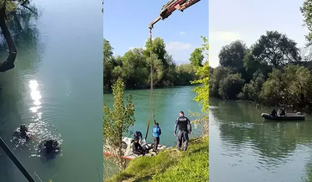 8 gündür kayıp olan zabıta hem karada hem ırmakta aranıyor