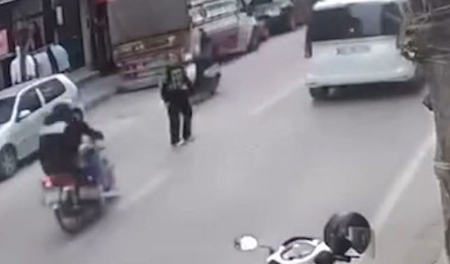 13 yaşındaki çocuğa çarptı, arkasına bile bakmadan kaçtı