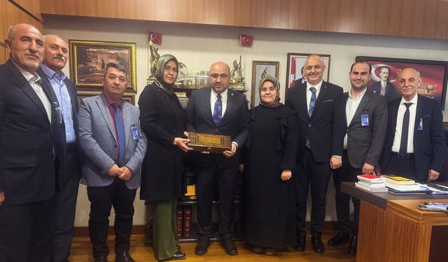 Andırın Belediye Başkanı Gökşen'den Milletvekili Şahin'e ziyaret!