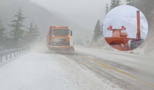 Antalya-Konya yolunda kar yağışı başladı! Alacabel beyazladı