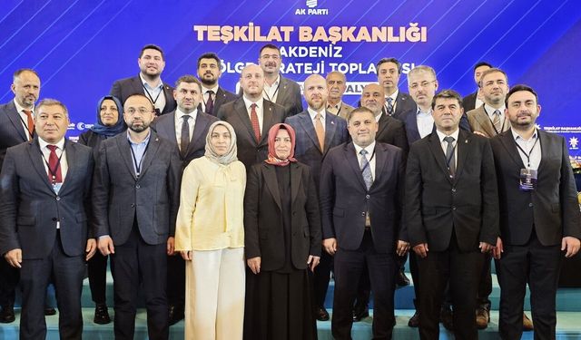 Antalya’da kritik zirve! Kahramanmaraş teşkilatı da yer aldı