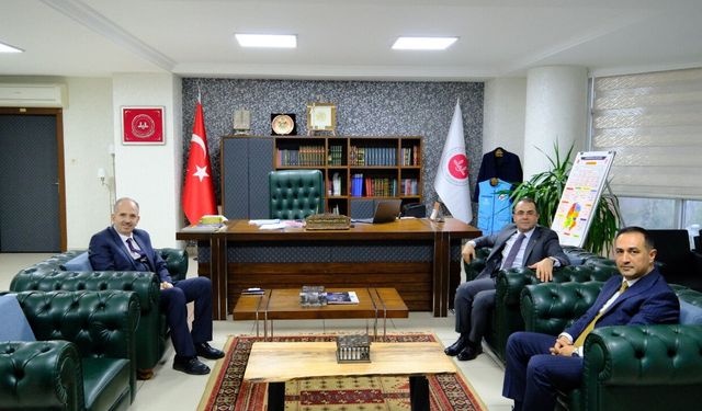 Başsavcı Tiryaki'den İl Müftüsü Dr. Güller'e ziyaret!
