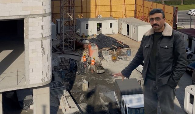 Çatıdan düşen demir plaka işçiyi hayattan kopardı!