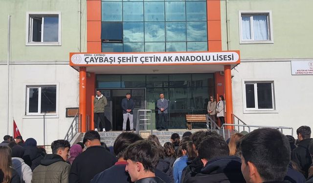 Çaybaşı'da Kahramanmaraş eğitim şehitleri dualarla anıldı