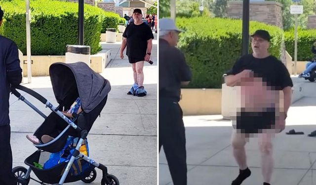 Çocuğa cins*l organını gösterdi, ortalık karıştı