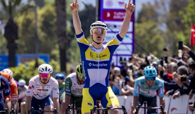 Cumhurbaşkanlığı Bisiklet Turu başladı! İlk etap Crabbe'nin