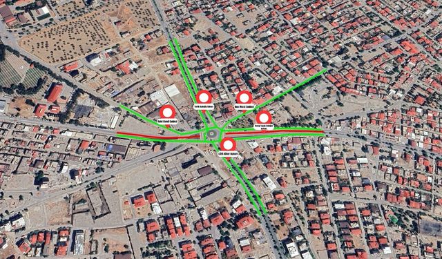 Kahramanmaraş'ta kilit kavşak kapandı! İşte alternatif yollar