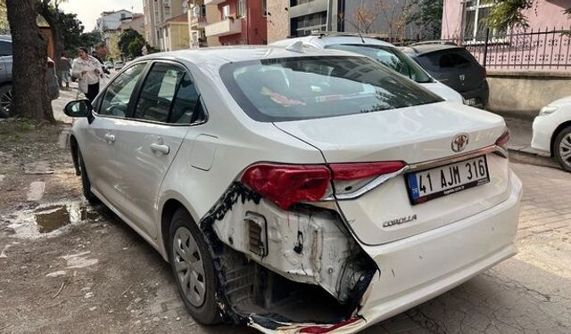 Doğal Gaz Kutusunda Patlama: Otomobil Hasar Gördü