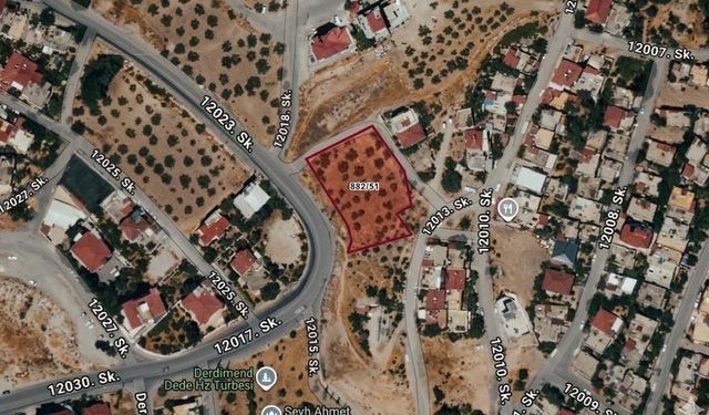 Dulkadiroğlu'nda mahkemeden satılık 2.300 metrekare bağ!