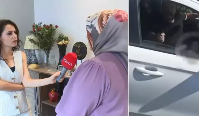 Eşinin evini kurşunlayan kocanın trafikte bıçaklı tartışma görüntüleri ortaya çıktı