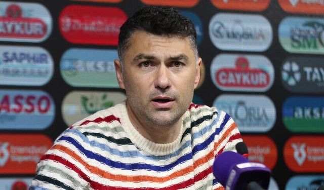 Gaziantep FK'de teknik direktör Burak Yılmaz ile yollar ayrıldı