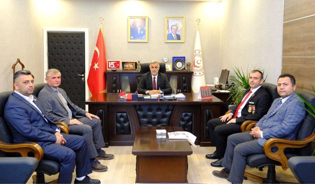 Gaziler ve Şehit Aileleri Vakfı'ndan Emre Çalğan'a ziyaret!