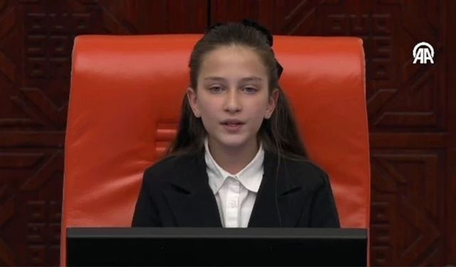 Kahramanmaraş acısı Meclis'te! Çocuk başkanın vefa sözleri