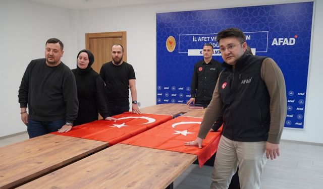 Kahramanmaraş AFAD’da yemin töreni! Yeni personel göreve başladı