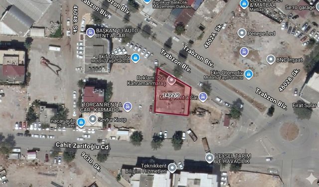 Kahramanmaraş Dulkadiroğlu’nda icradan satılık iş yeri! Fiyatı 32 milyon TL