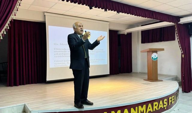 Kahramanmaraş Fen Lisesi'nde Prof. Dr. Şükrü Karataş rüzgarı!