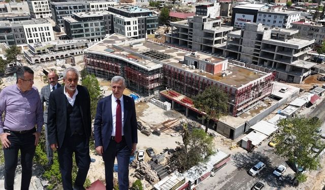 Kahramanmaraş Hükümet Konağı inşaatında son durum!