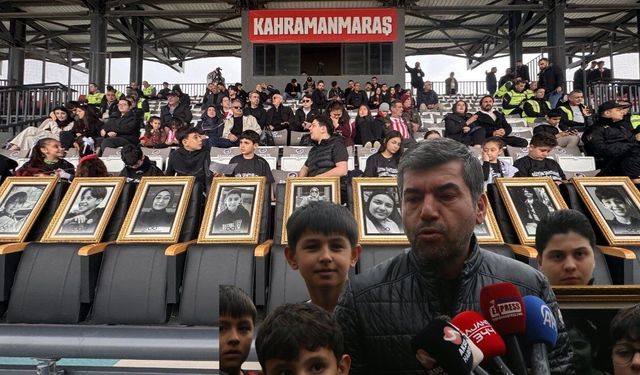 Kahramanmaraş İstiklal Spor maçında şehitlere büyük vefa