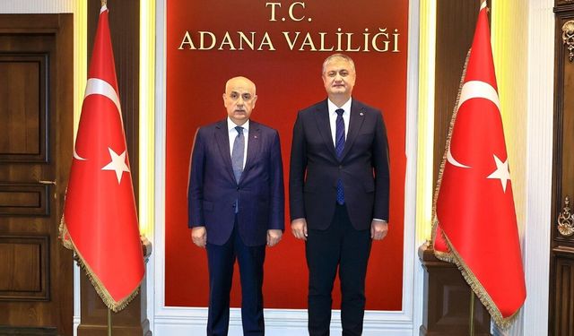Kahramanmaraş Milletvekili Vahit Kirişci Adana Valiliği'nde!