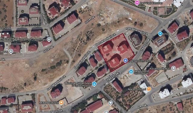 Kahramanmaraş Onikişubat’ta icradan satılık daire! Fiyatı dikkat çekti