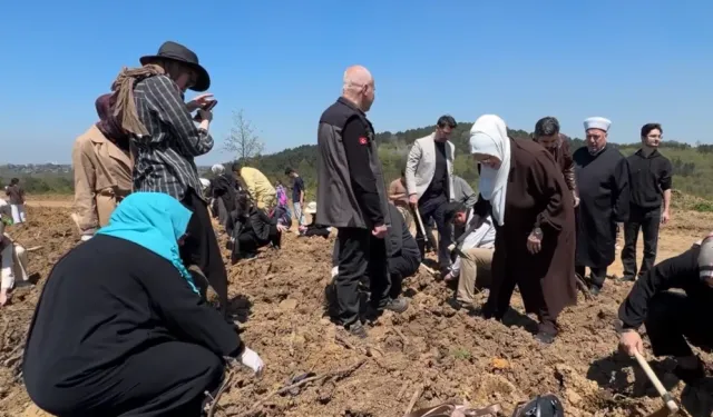 Kahramanmaraş şehitleri için hatıra ormanı kuruldu