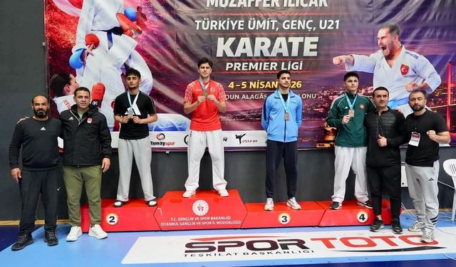 Kahramanmaraşlı Karateci Hüseyin Temiz Türkiye İkincisi Oldu