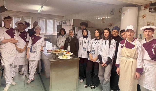 Kahramanmaraşlı öğrenciler Sırbistan’da meslek öğrendi!