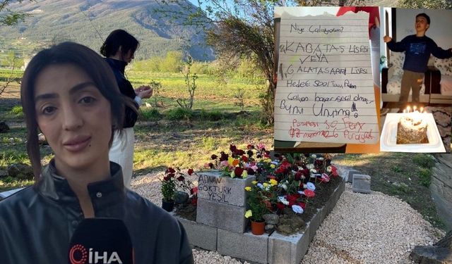 Kahramanmaraş'ta 11 yaşındaki Adnan'dan geriye bu görüntüler kaldı!