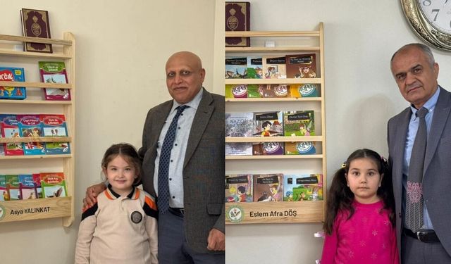 Kahramanmaraş’ta 170 öğrenciye ev kütüphanesi kuruldu