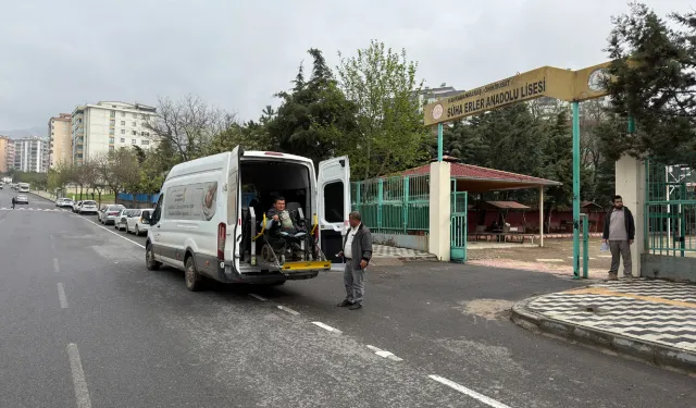 Kahramanmaraş'ta 1.872 aday özel araçlarla EKPSS'ye taşındı