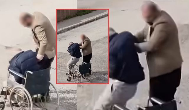 Kahramanmaraş’ta Bir Kişi, Yürümekte Zorlanan Yaşlı Babasını Dövdü