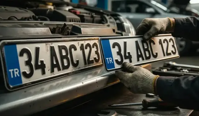 Kahramanmaraş’ta Hatalı Plakalar Ücretsiz Değiştirilecek