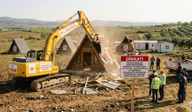 Kahramanmaraş’ta Kaçak Yapılar 1 Ay İçinde Yıkılacak