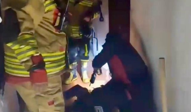 Kahramanmaraş’ta korkutan yangın: 92 yaşındaki adam son anda çıkarıldı