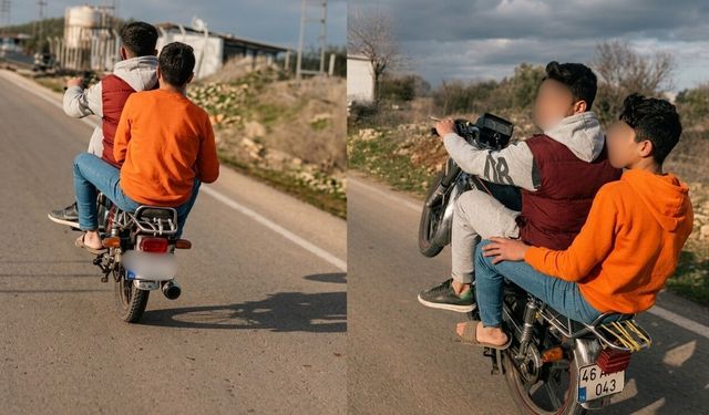 Kahramanmaraş’ta motosikletle ön kaldırmanın bedeli ağır oldu: 47 bin TL ceza!