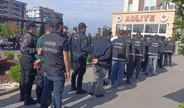 Kahramanmaraş'ta 55 olaya müdahale edildi, 10 kişi tutuklandı