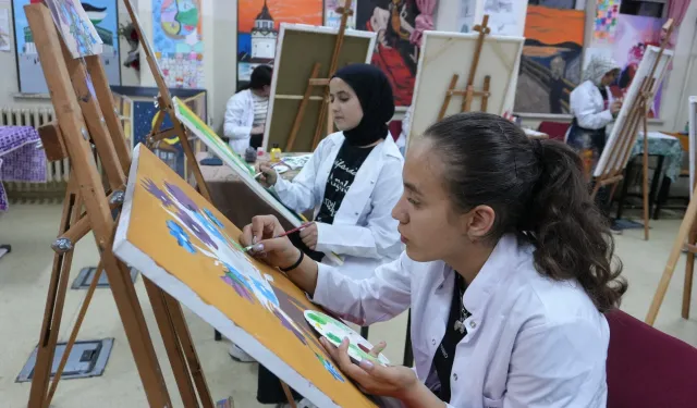 Kahramanmaraş’ta öğrenciler sanatla buluştu!