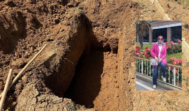 Kahramanmaraş'ta öğrencilerine siper olan Ayla öğretmen için mezar yeri hazırlandı