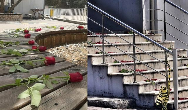 Kahramanmaraş'ta okul bahçesinde kahreden manzara!